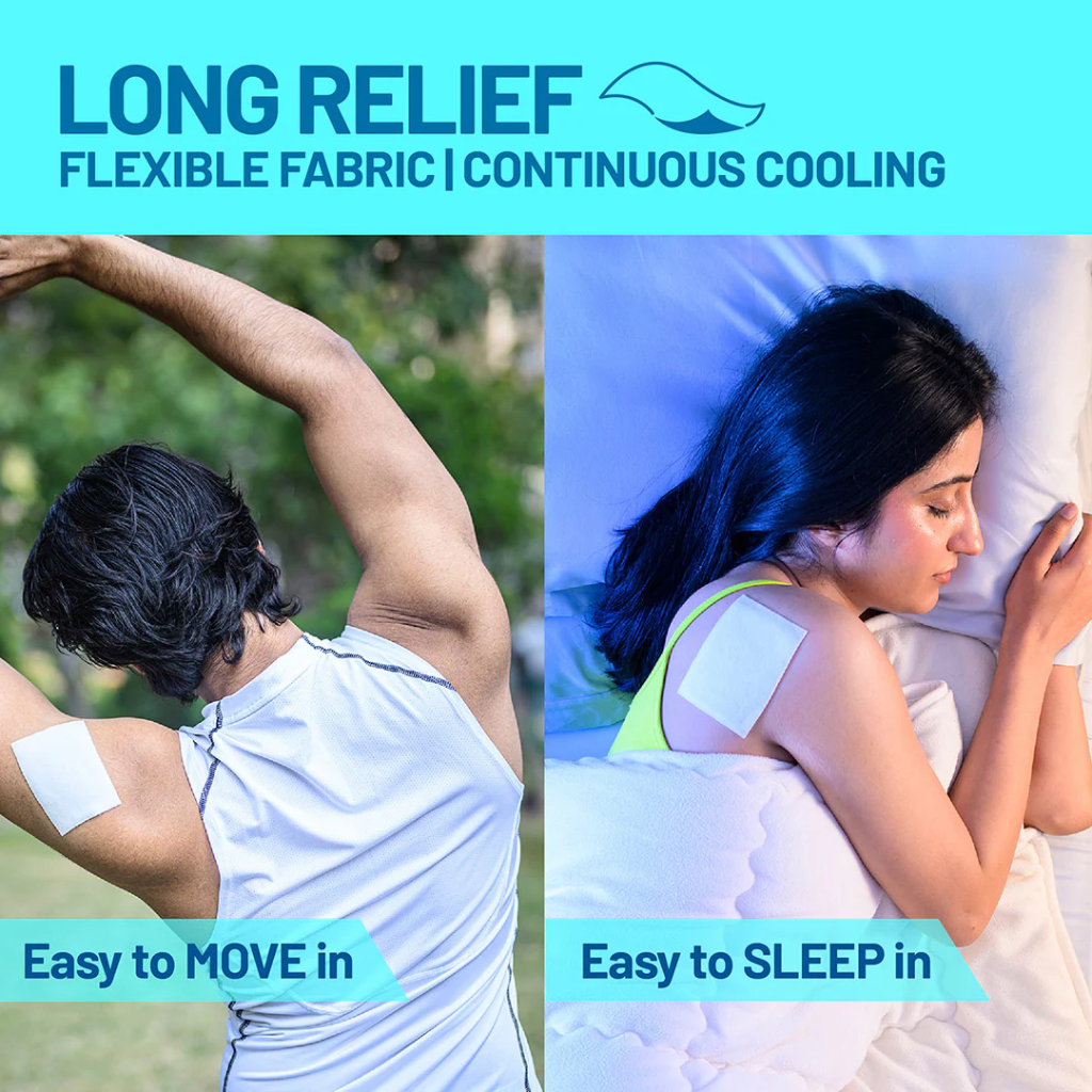 Hydrogel Cooling Pain Relief Patches