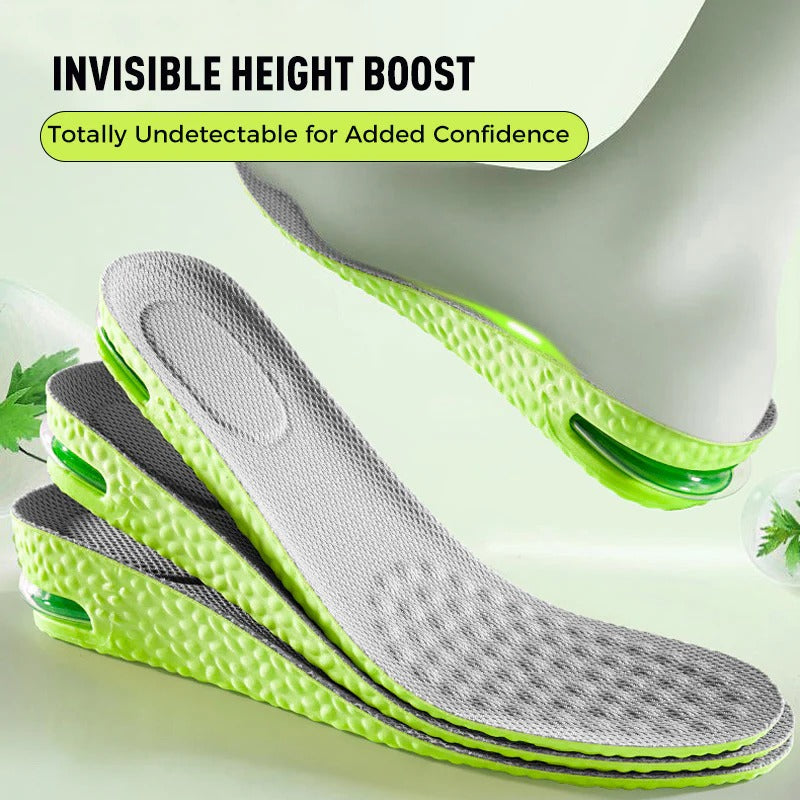 Anti Oder + Pain Relieving Height Increase Insoles ( Unisex )