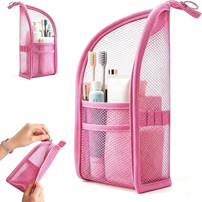 👝 Portable Stand-Up Toiletry Bag -  Ideal For Home, Dorm, Gym And Short Trips