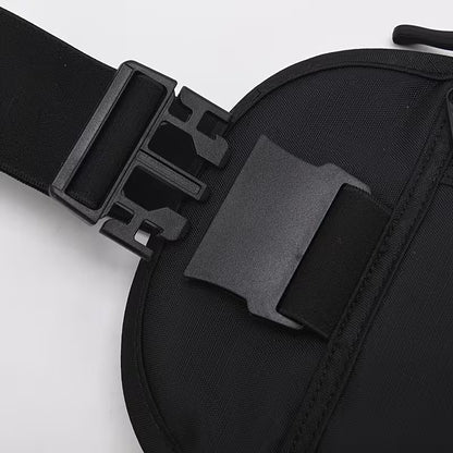 🎒 Unisex Travel Sling Bag - Invisible Waterproof Anti-Theft Waist Bag for Passport, Money & Mobile Phone