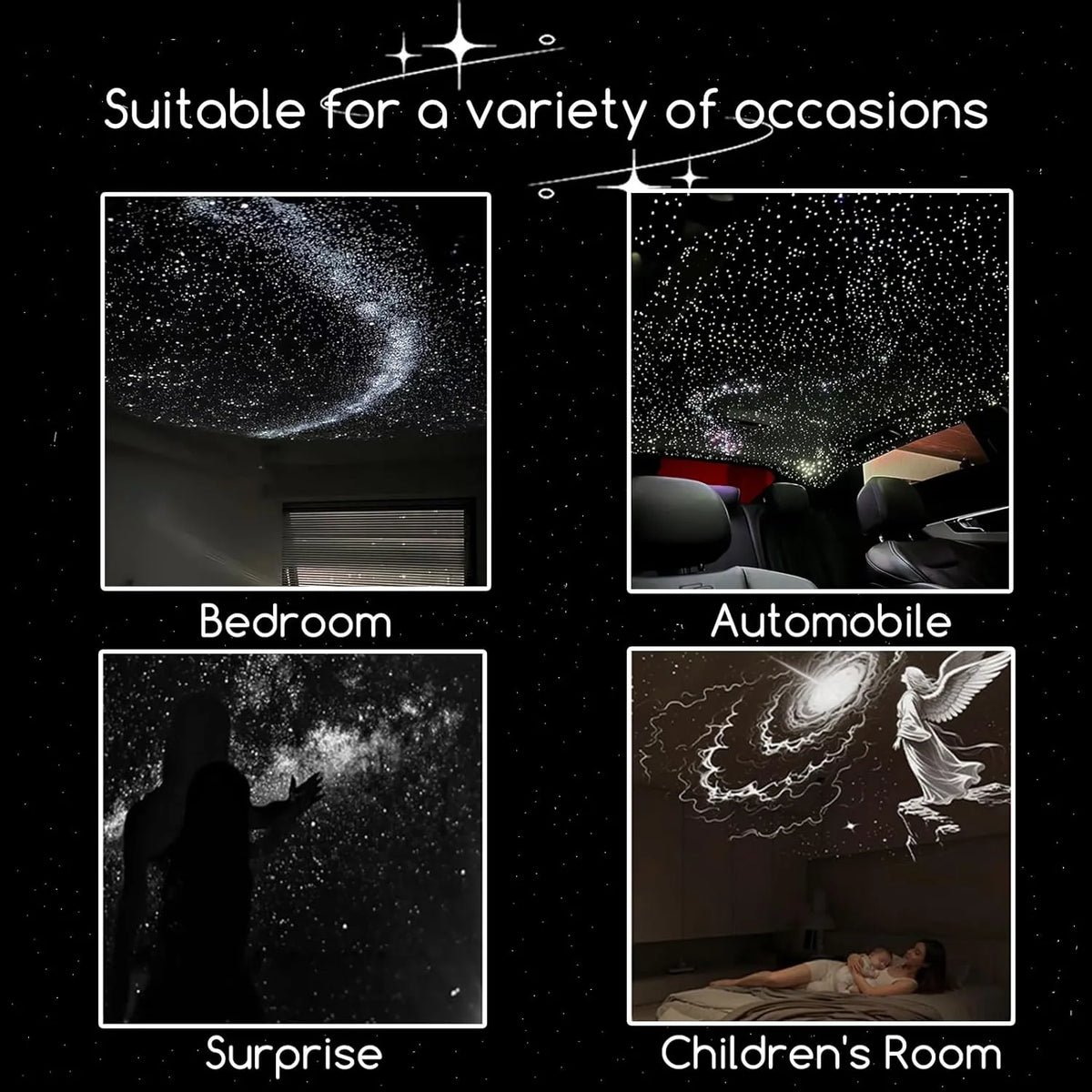 Galaxy Projector Night Light With Projection Discs | 100% Original