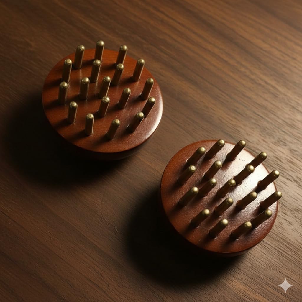 Kansa Head Massager and Scalp Activator