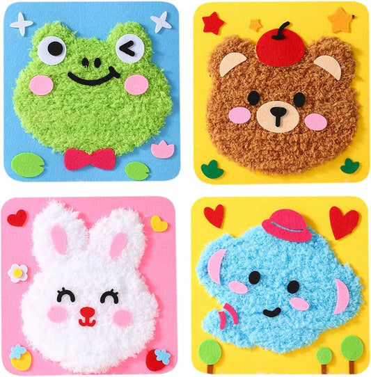 Reusable DIY Embroidery Craft Kit for Kids
