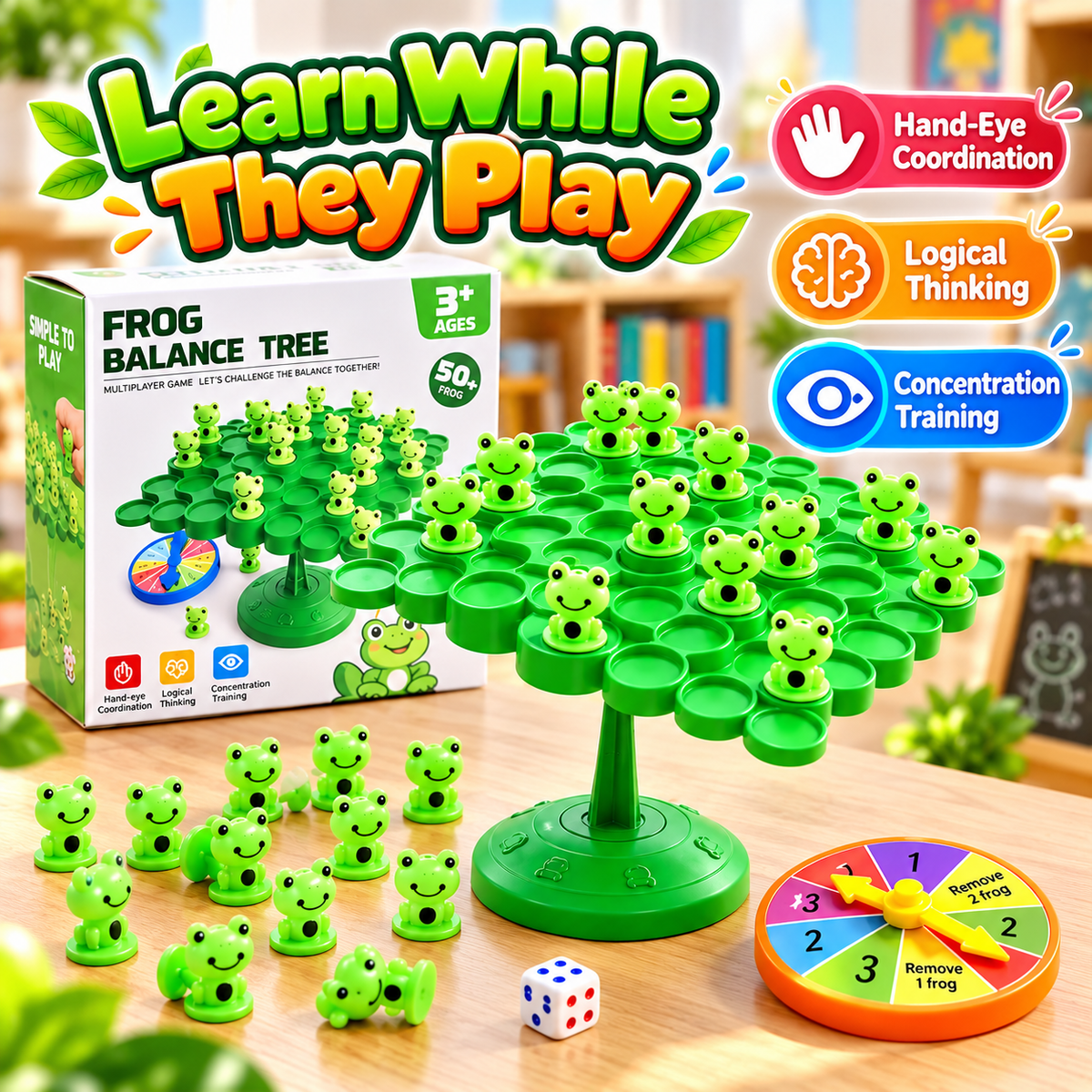 The Frog Balancing Game