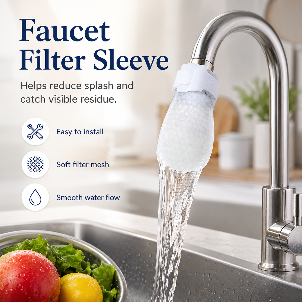 360° Moving Kitchen Tap Filter