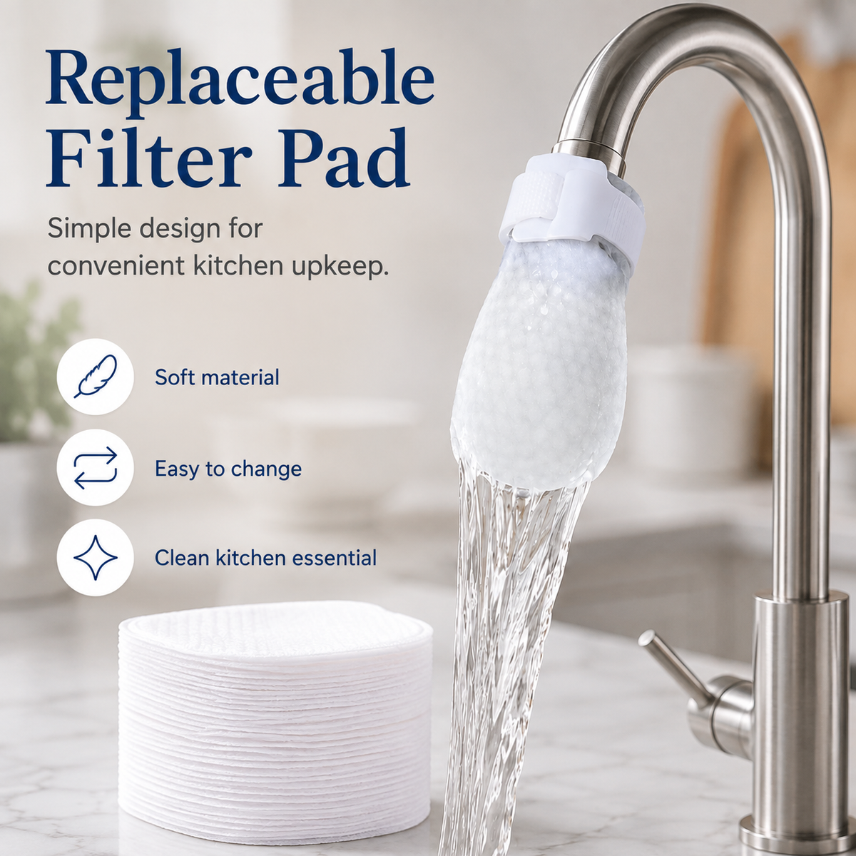 360° Moving Kitchen Tap Filter