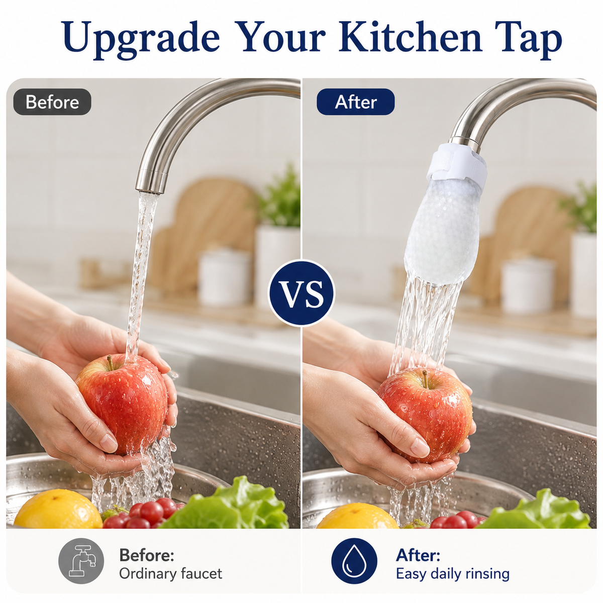 360° Moving Kitchen Tap Filter