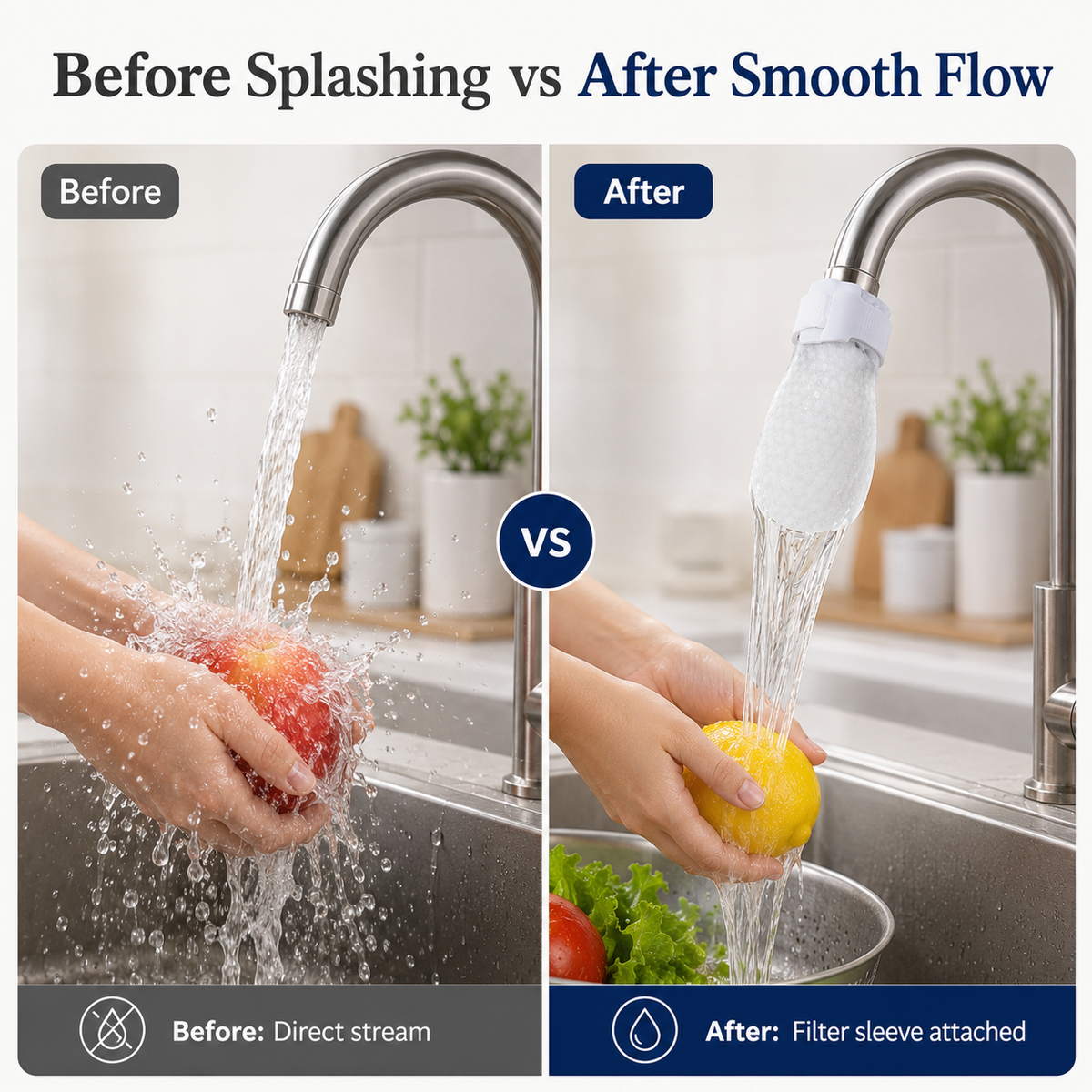 360° Moving Kitchen Tap Filter