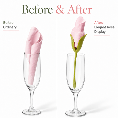 Elegant Tulip Napkin Holder For Dining Tables