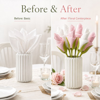 Elegant Tulip Napkin Holder For Dining Tables
