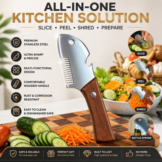 3-in-1 Vegetable Peeling Knife