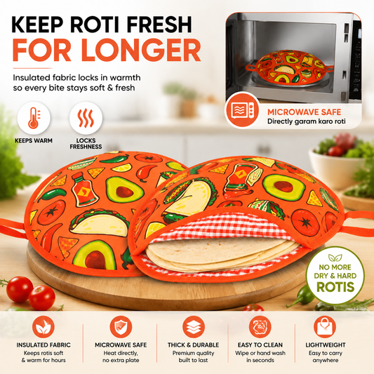 Insulated Tortilla Warmer Pouch