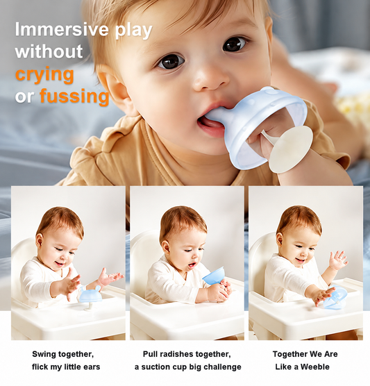 Silicone Mushroom Nipple Baby Chew Teether