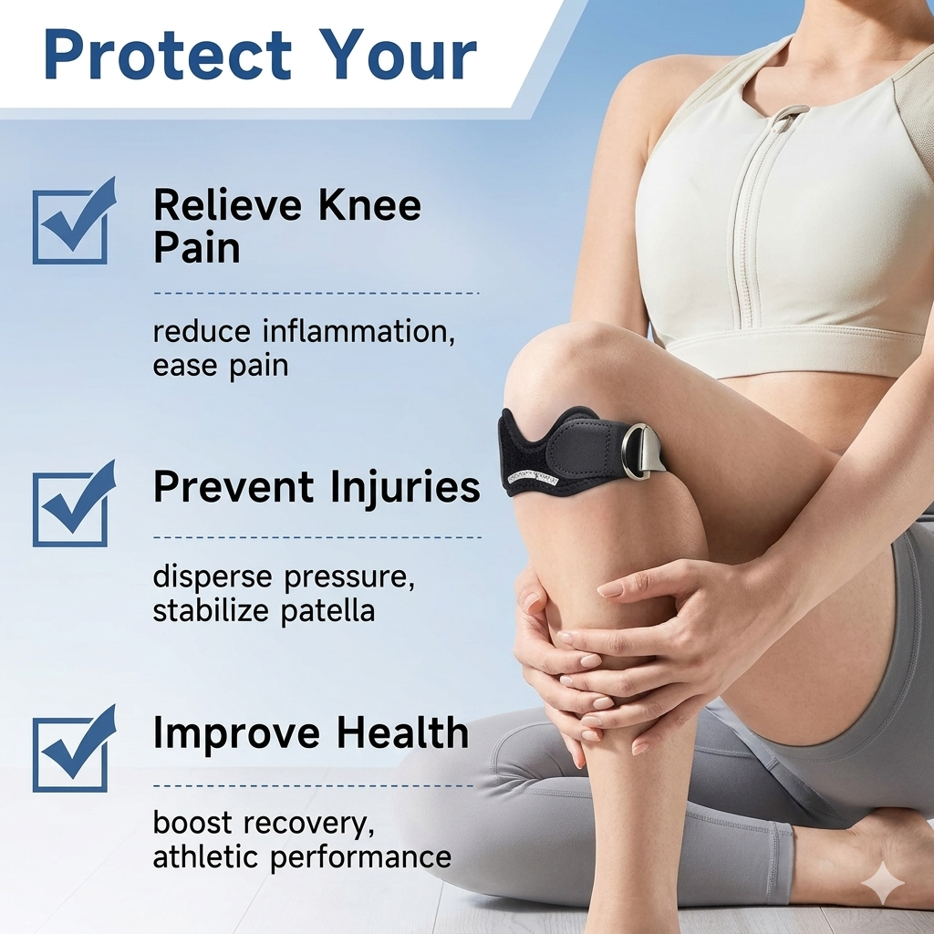 Adjustable Knee Brace for Pain Relief