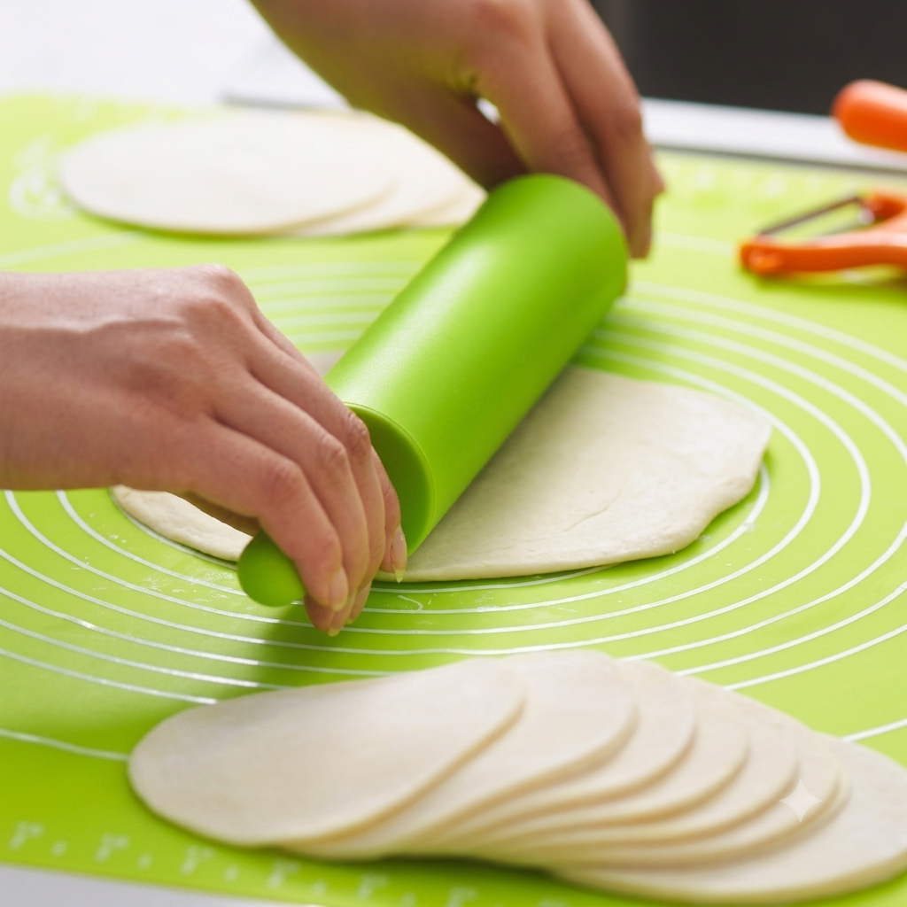 Silicon Chakla and Non-Stick Belan