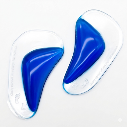 Reusable Silicon Arch Support Insoles