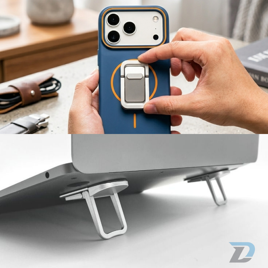 Portable Aluminium Laptop and Mobile Stand