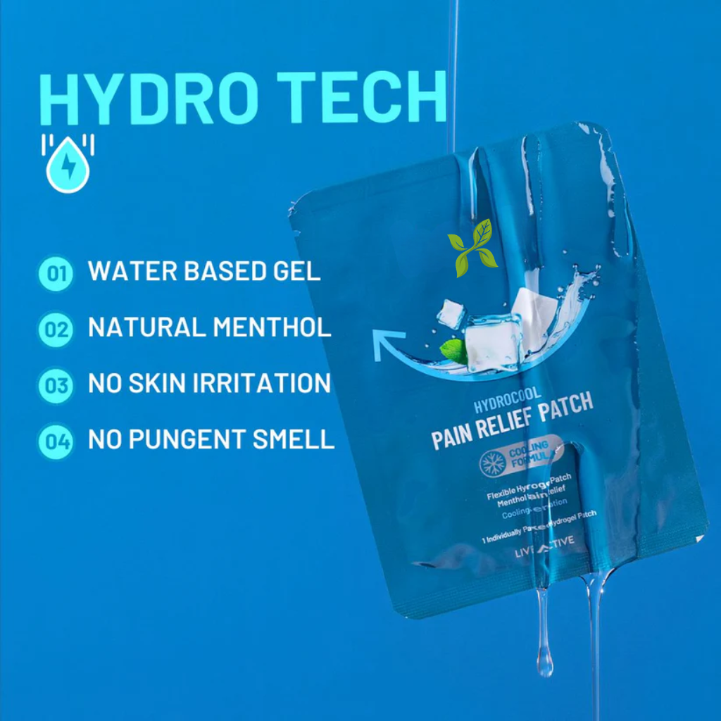 Hydrogel Cooling Pain Relief Patches