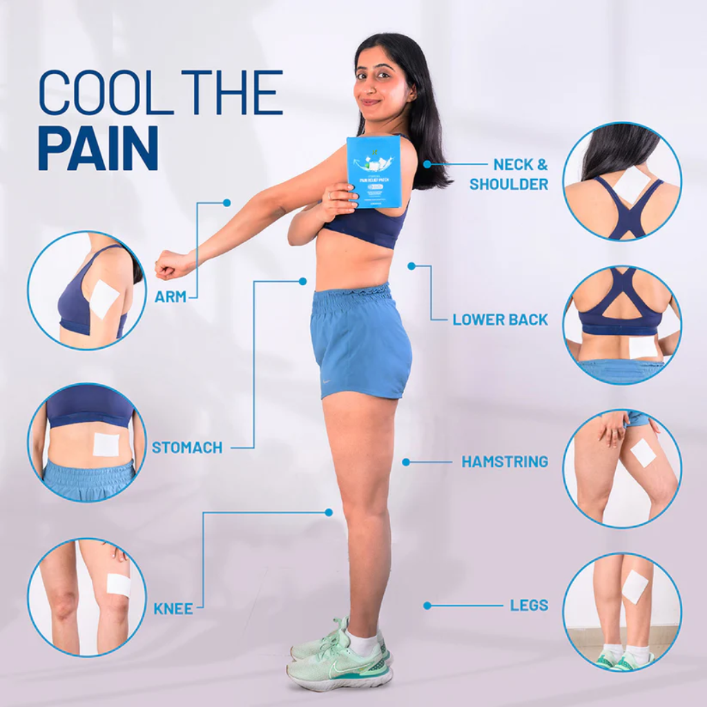 Hydrogel Cooling Pain Relief Patches