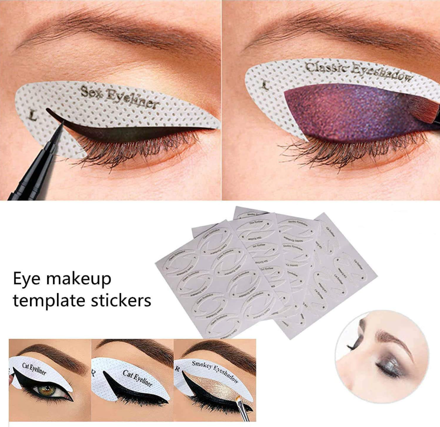 Eyeliner Eye Shadow Sticker - Reusable