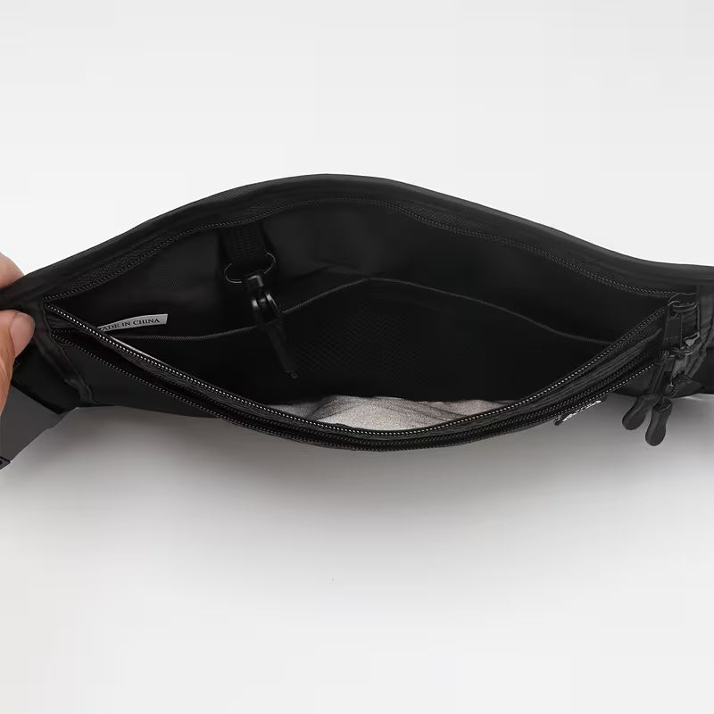 🎒 Unisex Travel Sling Bag - Invisible Waterproof Anti-Theft Waist Bag for Passport, Money & Mobile Phone