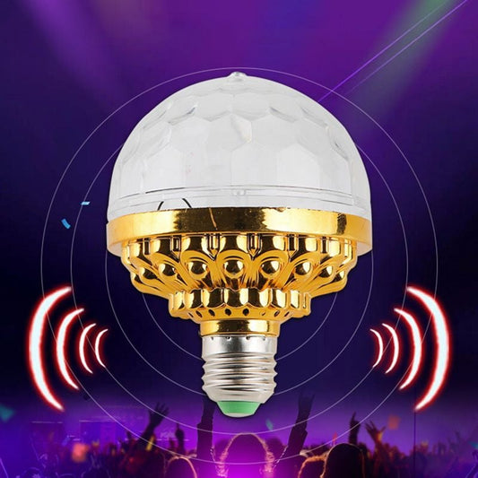 2 in 1 Colourful Rotating Disco Ball Light + Speaker