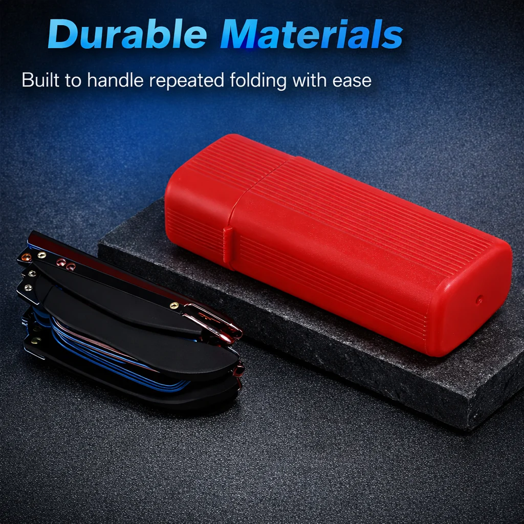 Foldable Anti Blue Light Reading Glasses With Case